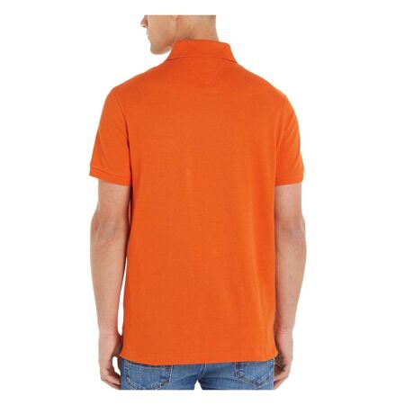 Polo Orange Vif Homme Tommy Hilfiger 1985 Regular - L