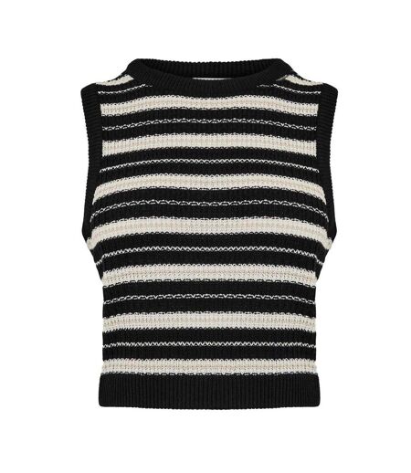 Débardeur Sans Manches Motif/style À Rayures Femme Carbone Jack Wills