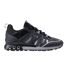 Womens/ladies Hexagon Suede Hex-tech Trainers Black Grey Cruyff-1