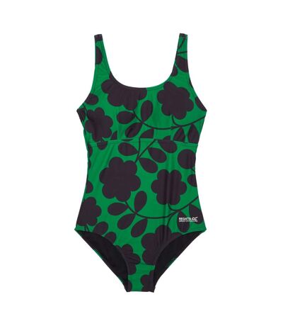 Maillot de bain 1 pièce orla kiely femme vert Regatta