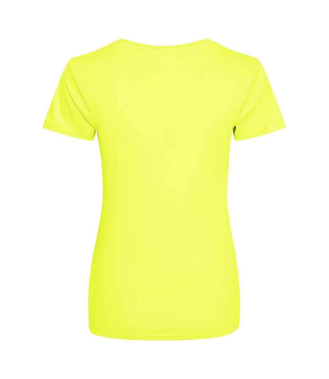 T-shirt de sport femme jaune vif AWDis