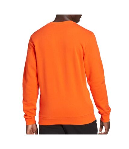 Sweat Orange Homme Adidas Big Logo