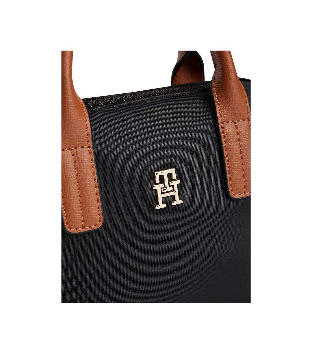 Sac À Bandoulière Motif/style Monogramme Popette Femme Taille Unique Noir Tommy Hilfiger-4