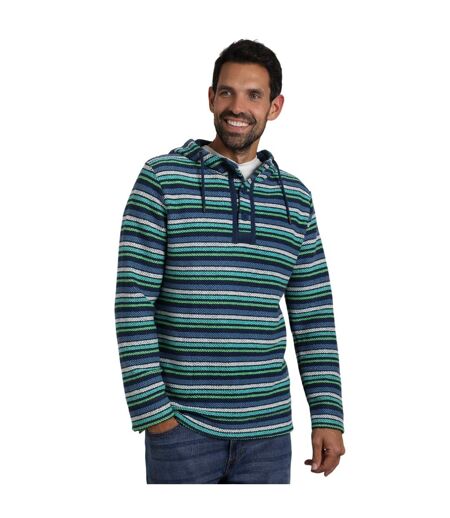 Sweat À Capuche Payson Homme Bleu Marine Pastel Weird Fish