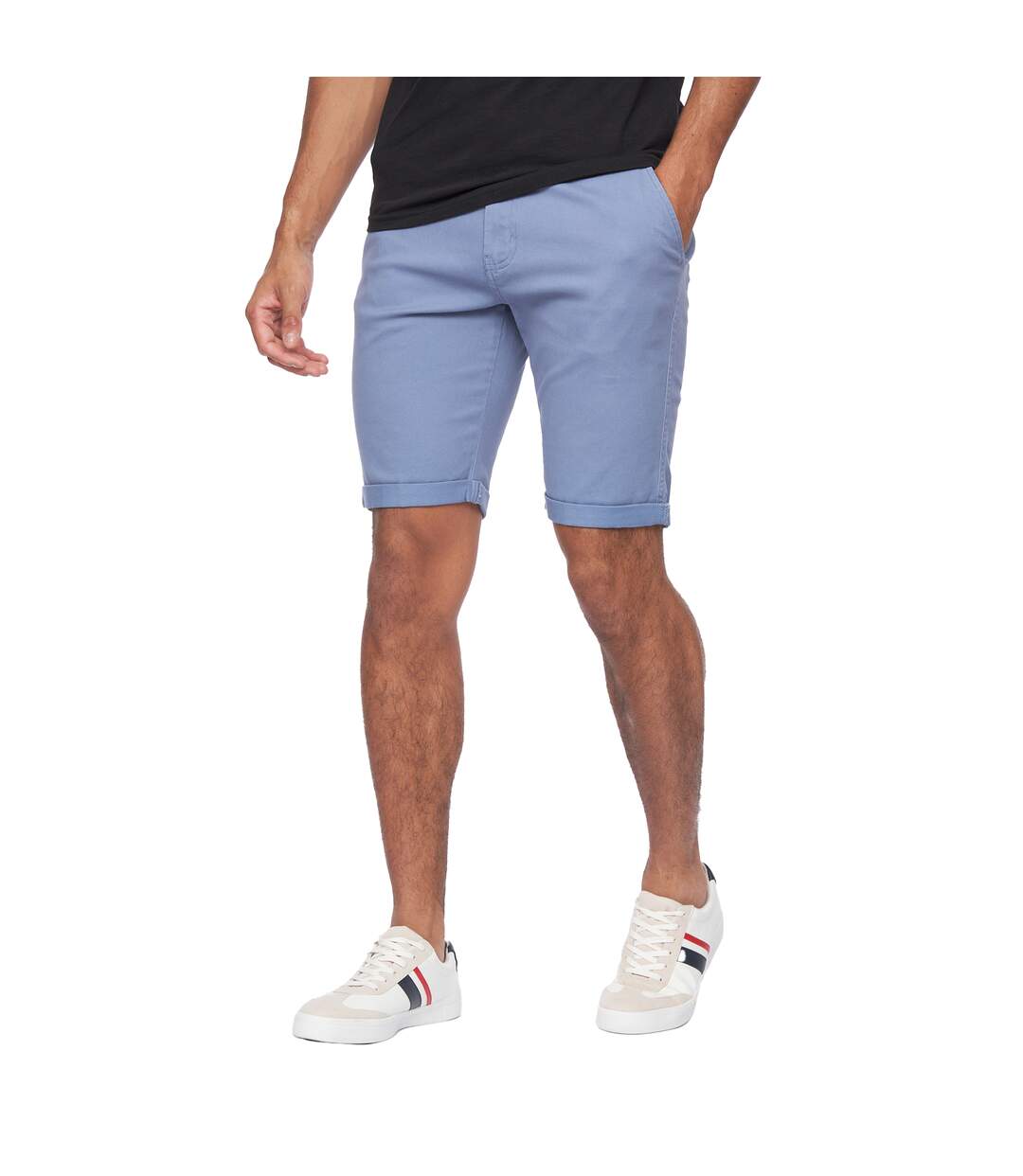 Short sinwood homme bleu pâle Crosshatch-3