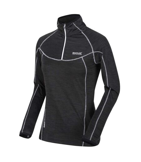 Womens/ladies Yonder Raglan Long-sleeved Sweatshirt Black Regatta
