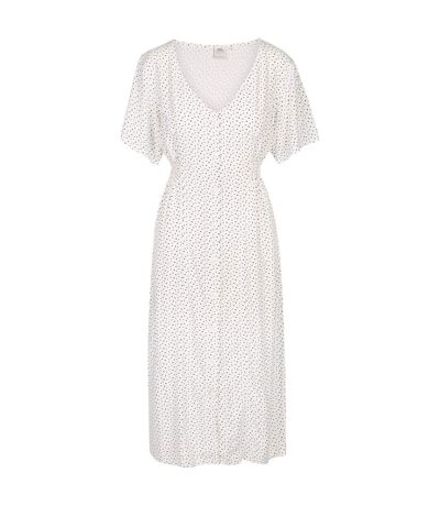Womens/ladies Nia Spotted Dress White Trespass