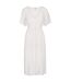 Womens/ladies Nia Spotted Dress White Trespass-1