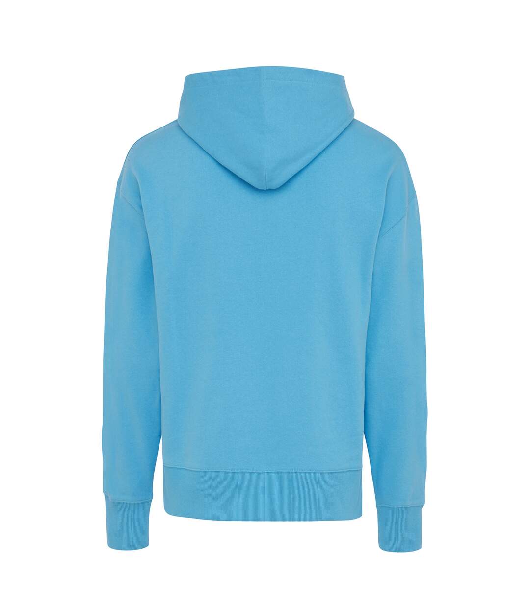 Unisex Adult Yoho Recycled Cotton Relaxed Fit Hoodie Tranquil Blue Iqoniq-3