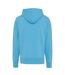 Unisex Adult Yoho Recycled Cotton Relaxed Fit Hoodie Tranquil Blue Iqoniq-3