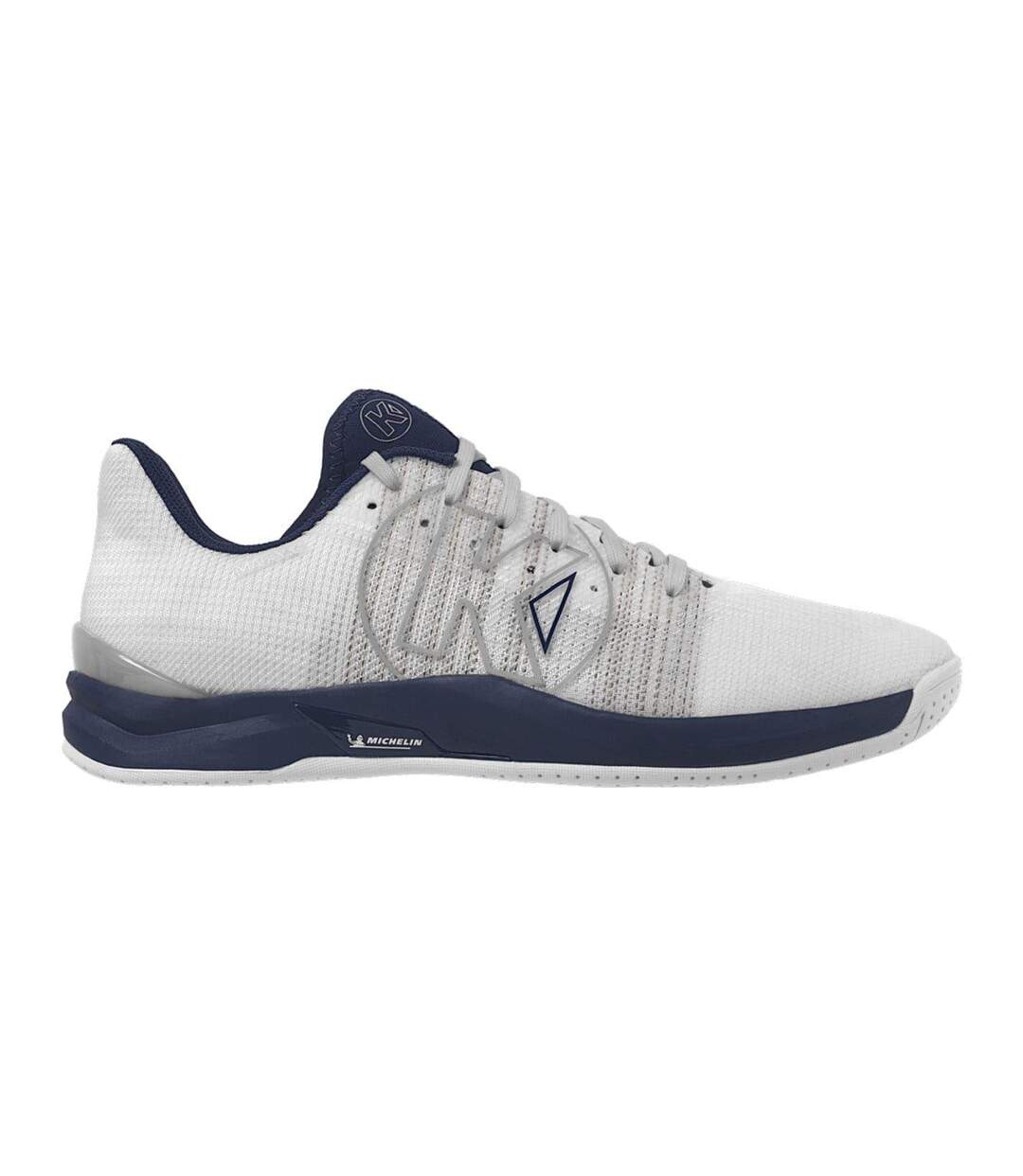 Baskets Handball Attack One 2.0 Homme Blanc Bleu Marine Kempa-1