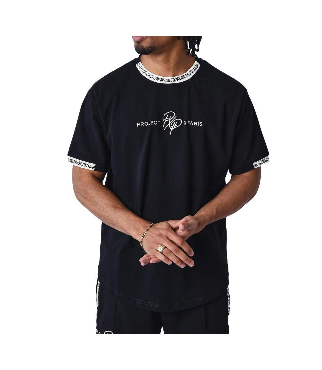 T-Shirt noir homme project x paris-1