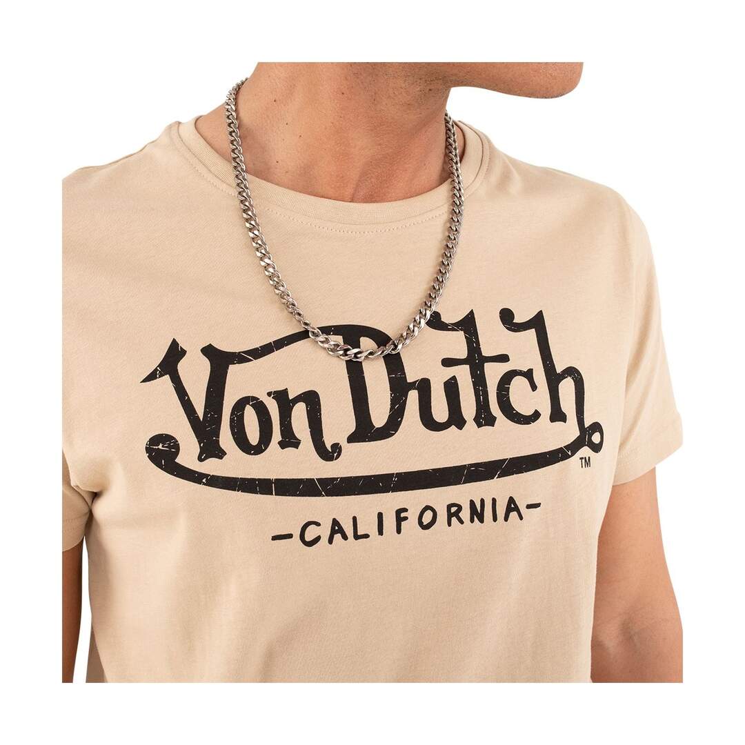 T-shirt col rond homme en coton First Vondutch-2