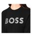 Sweat Motif/style Logo Femme Noir Boss-3