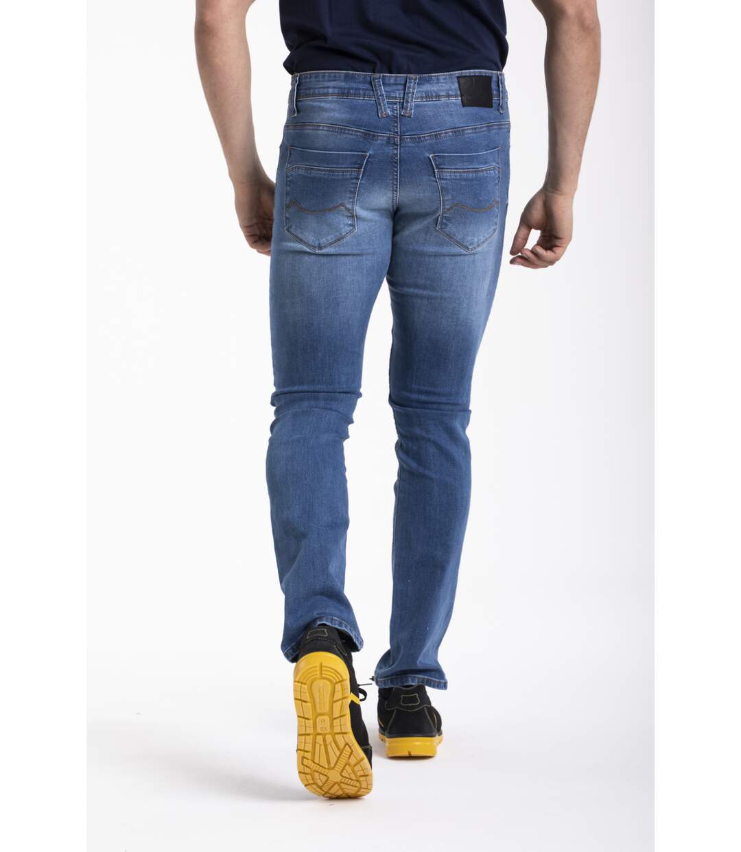 Jeans de travail coupe droite ajustée stretch super stone washed WORK1 'Rica Lewis'