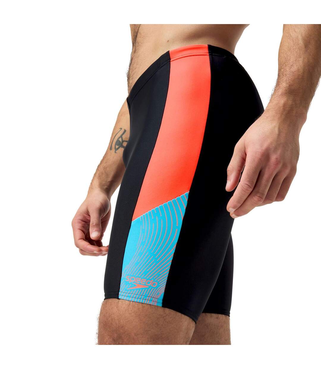 Mens Dive Jammer Shorts Black Speedo-1