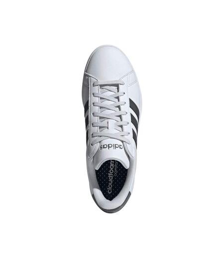 Mens Grand Court 2.0 Trainers Grey White Adidas