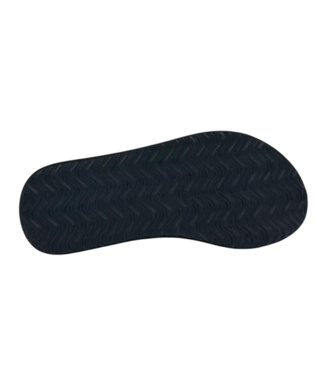 Womens/ladies Invisia Logo Flat Sandals Black Bench-3
