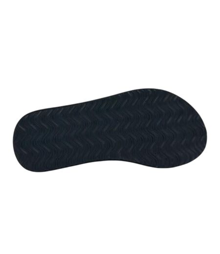 Womens/ladies Invisia Logo Flat Sandals Black Bench