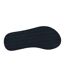 Womens/ladies Invisia Logo Flat Sandals Black Bench-3