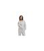 Womens/ladies Vesterbro Long-sleeved Hoodie Light Grey Melange JJXX-1
