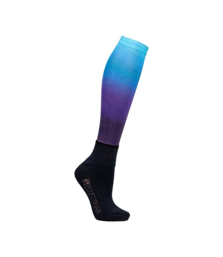 Hy Womens/Ladies Ombre Socks (Pack of 3) (Multicolored) - UTBZ4967