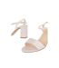 Dorothy Perkins Womens/Ladies Swirl Satin Wide Block Heel Sandals (Blush) - UTDP3293