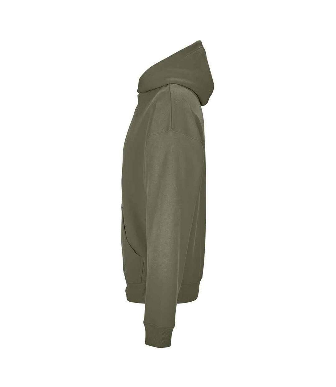 Sweat À Capuche Connor Adulte Kaki SOLS-3