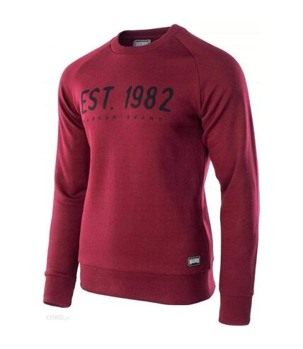 Magnum Mens Benelli Sweatshirt (Pomegranate/Black)