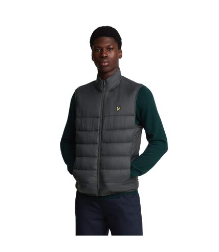 Mens padded vest gunmetal Lyle & Scott