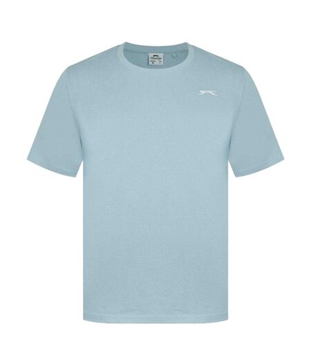 T-shirt Motif/style Logo 3d Homme Bleu Clair Slazenger