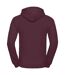 Sweat à capuche homme bordeaux Russell Russell