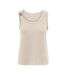 Débardeur beige femme jdy uffa-2
