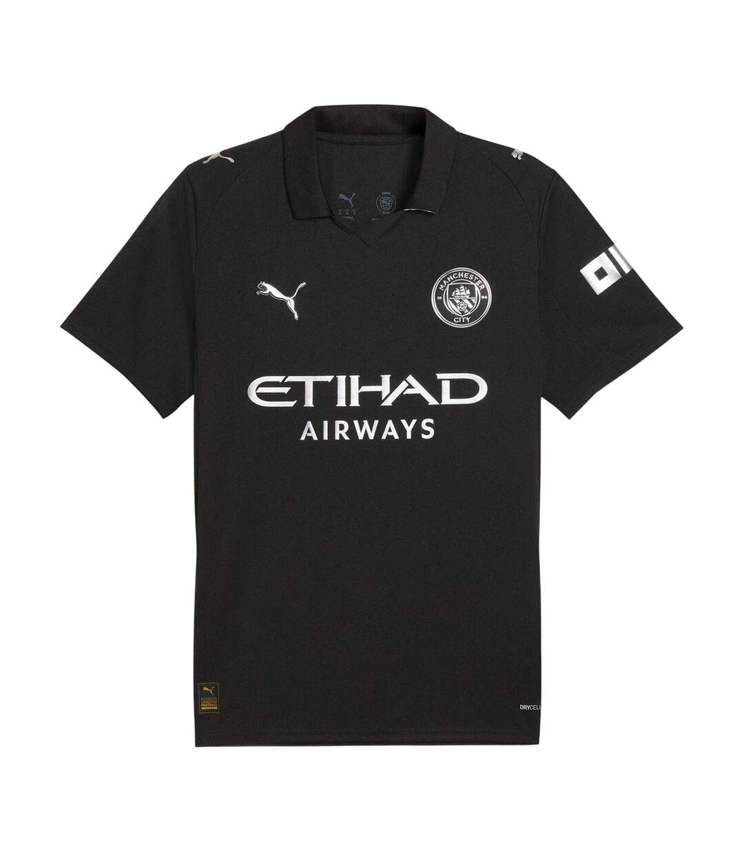 Maillot Extérieur Motif/style Manchester City Fc 25/26 Adulte Noir Puma-1