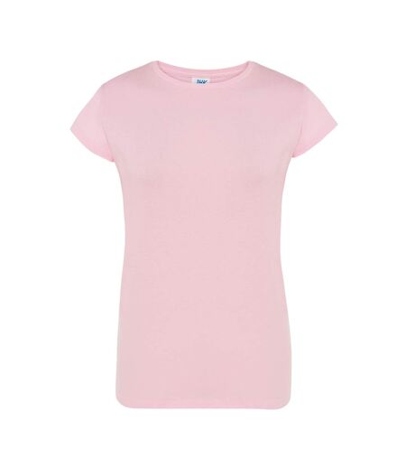 T-shirt Comfort Femme Rose JHK