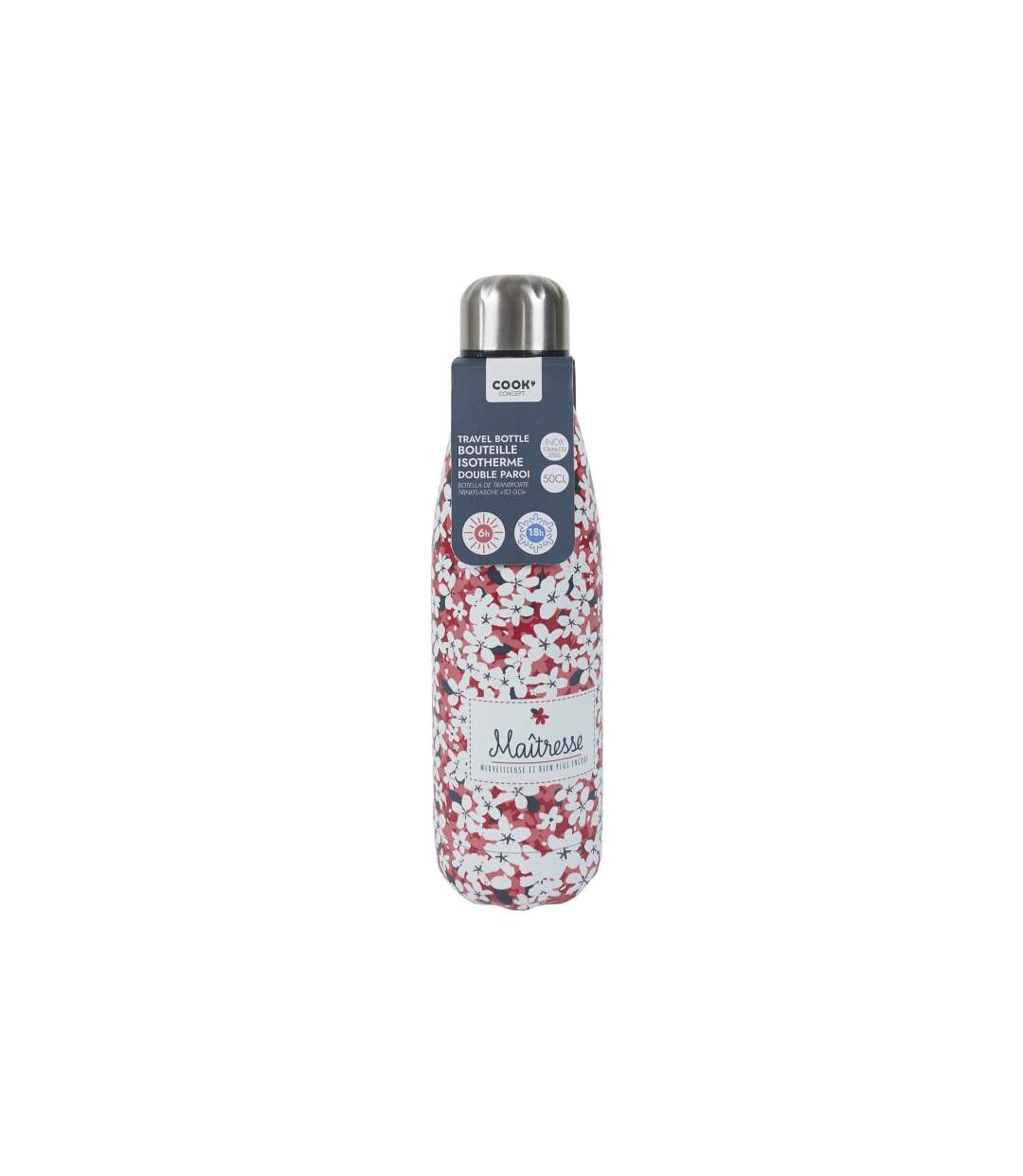 Bouteille Isotherme Maîtresse 40cl Rose-4