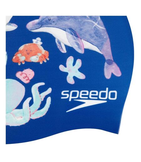Bonnet De Bain Enfant Bleu Speedo