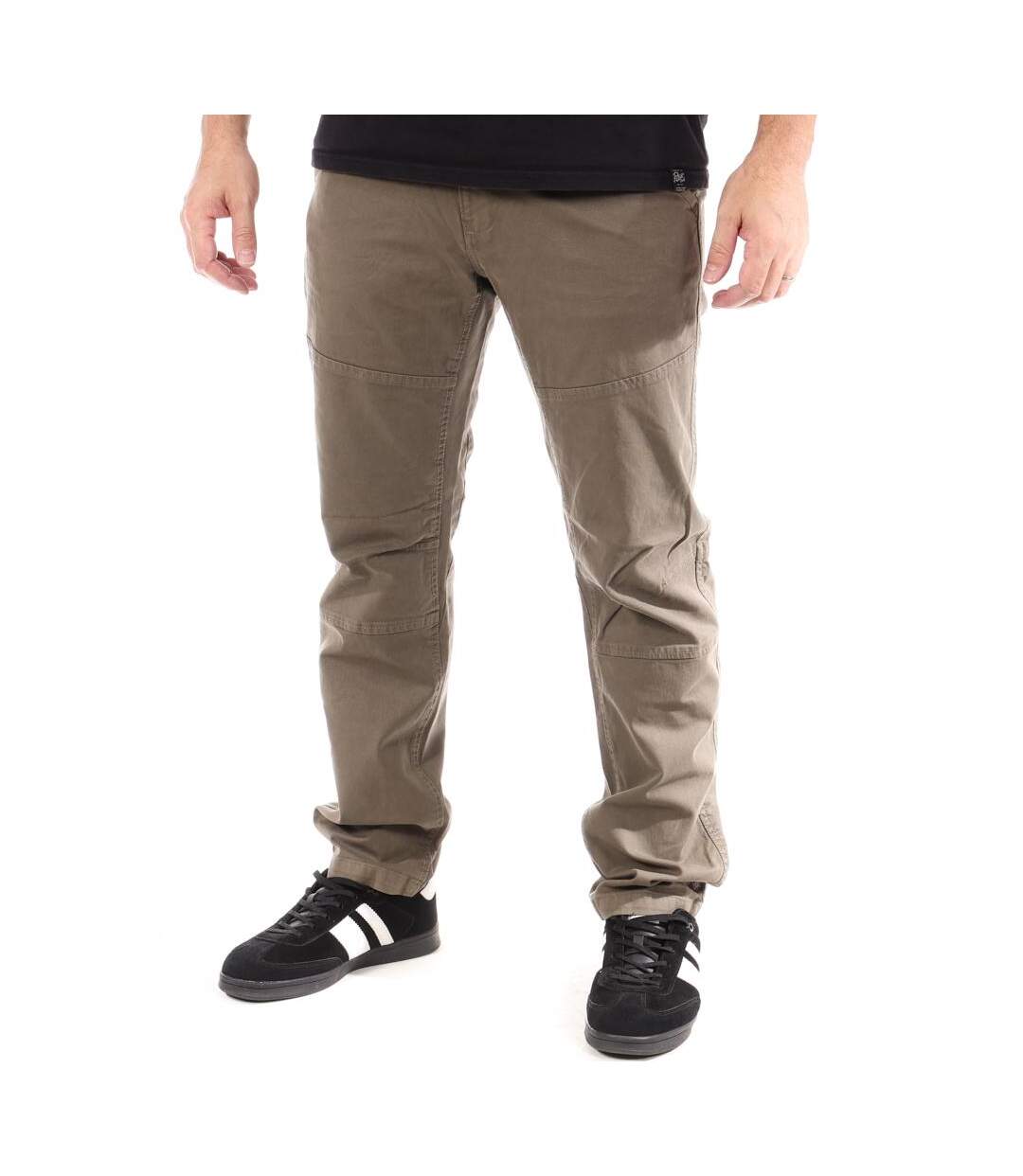 Pantalon slim marron homme petrol industries tro580-1