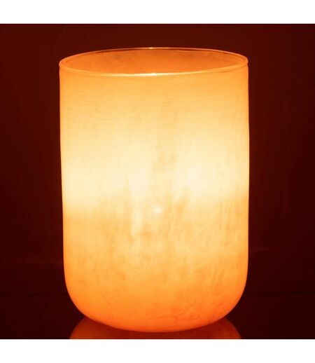 Vase Design en Verre Corrie 23cm Corail