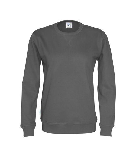 Unisex adult sweatshirt charcoal Cottover