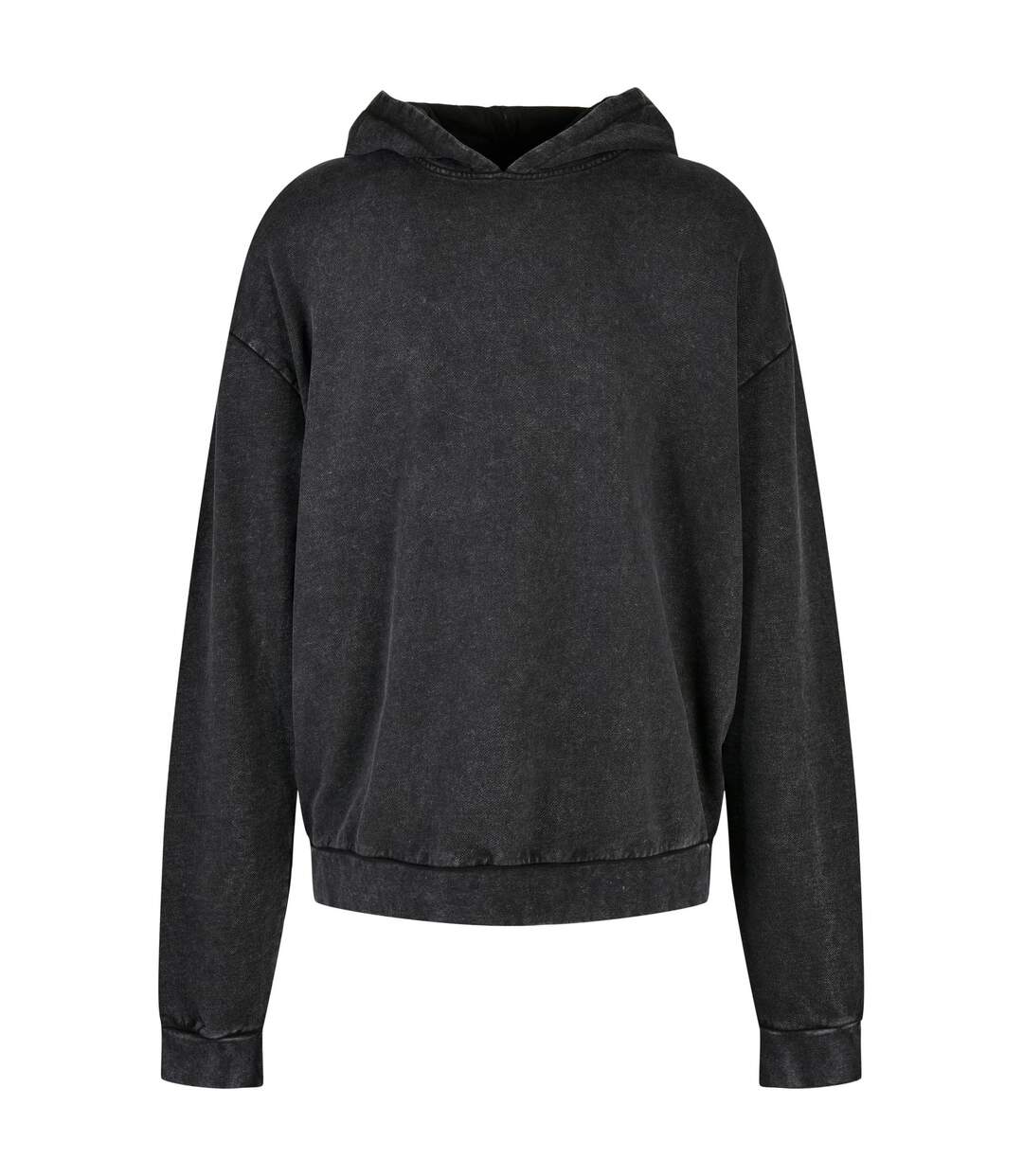 Sweat À Capuche Adulte Noir Build Your Brand-1