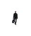 Womens/ladies Relaxed Fit Hooded Jacket Black Nike-1