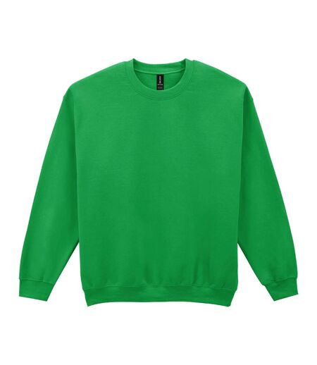 Womens/ladies Heavy Blend Sweatshirt Irish Green Gildan