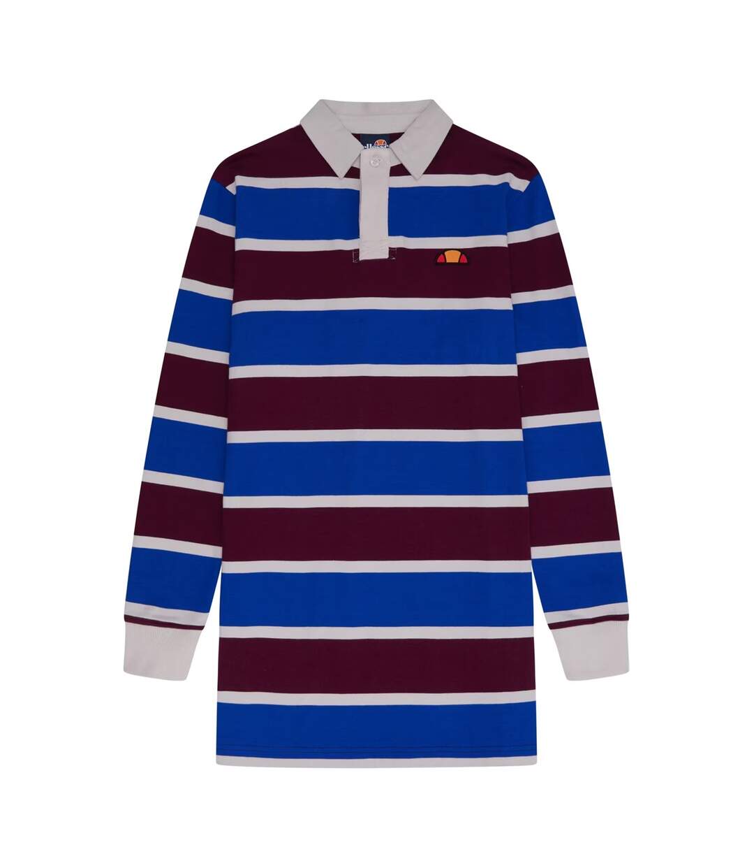 Womens/ladies Contrast Striped T-shirt Dress Multicoloured Ellesse-1