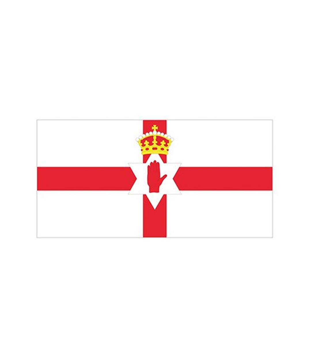 Drapeau 150 Cm X 90 Cm Blanc Rouge Printwear-1