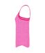 Débardeur de yoga femme rose chiné/rose vif TriDri