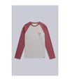 Animal Mens Sander Natural Long-Sleeved T-Shirt (Red)