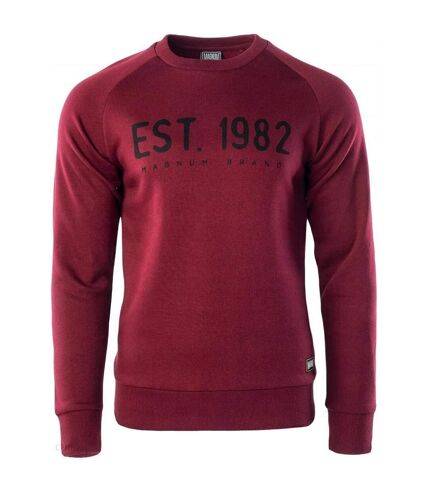 Magnum Mens Benelli Sweatshirt (Pomegranate/Black)
