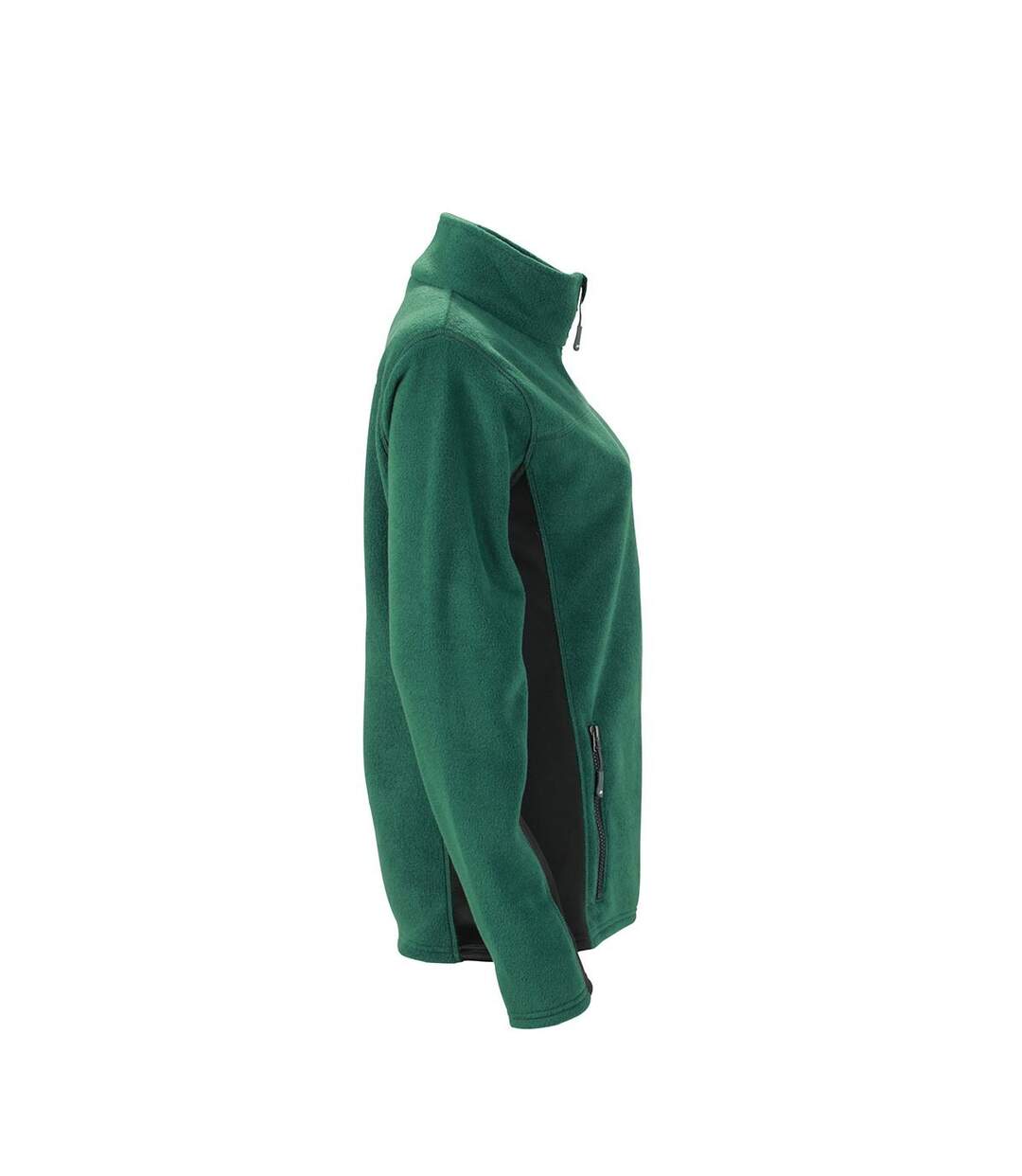 Veste Polaire Strong Femme Vert Foncé Noir James And Nicholson-4