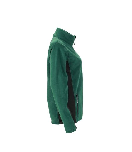 Veste Polaire Strong Femme Vert Foncé Noir James And Nicholson